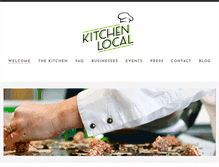 Tablet Screenshot of kitchenlocal.com